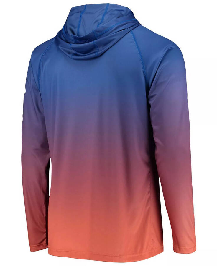 Men's Royal Florida Gators Terminal Tackle Omni-Shade UPF 50 Long Sleeve Hooded T-shirt Royal - 3