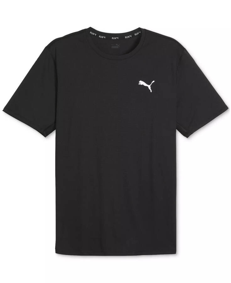 Men's Run Favorite Velocity Logo T-Shirt Puma Black - 1