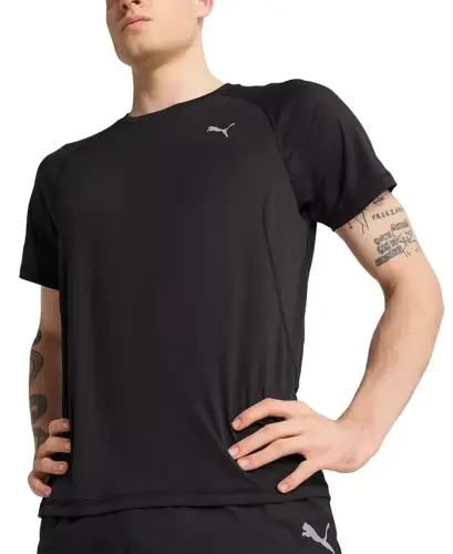 Men's Run Velocity Short-Sleeve T-Shirt - Puma Black - 1