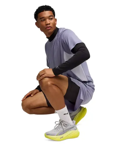 Men's Run Velocity T-Shirt - Gray Sky - PUMA (1)