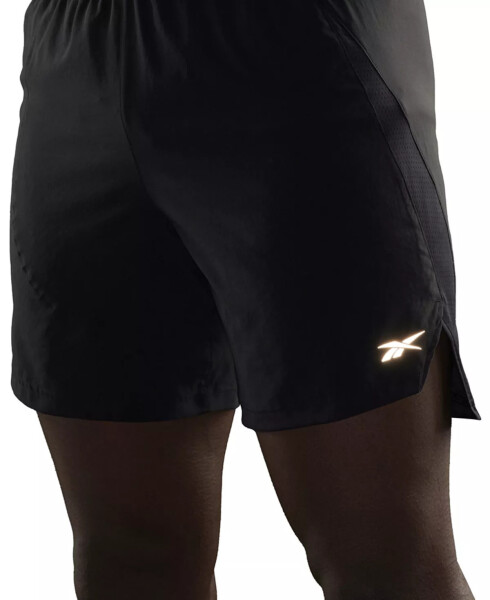 Men's Running Speedwick Reflective Drawstring Shorts Black - 1