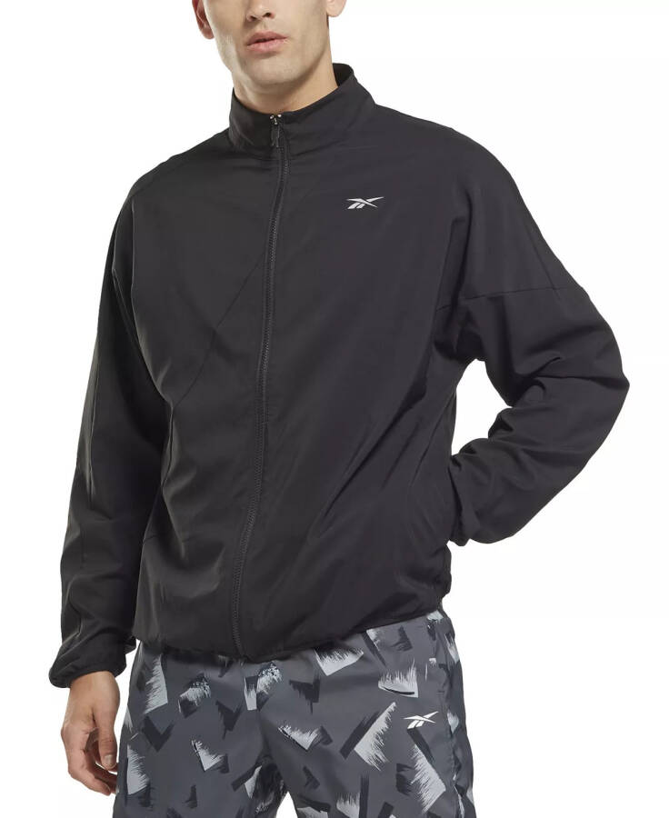 Men's Running Woven Windbreaker Black - 6