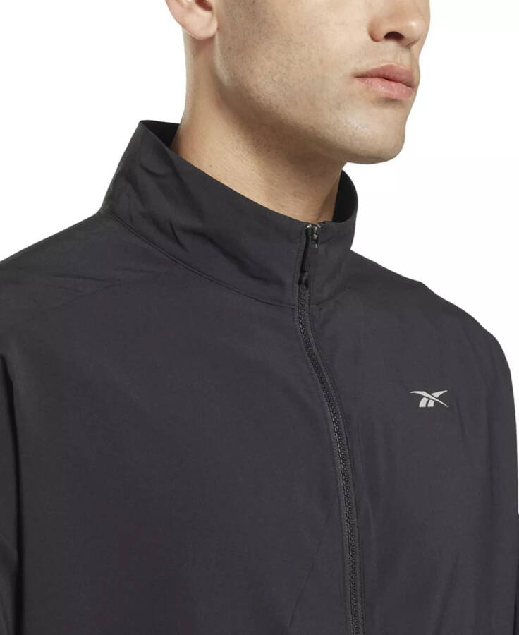 Men's Running Woven Windbreaker Black - 8