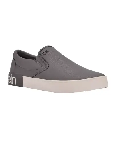 Men's Ryor Casual Slip-On Sneakers-Gray 