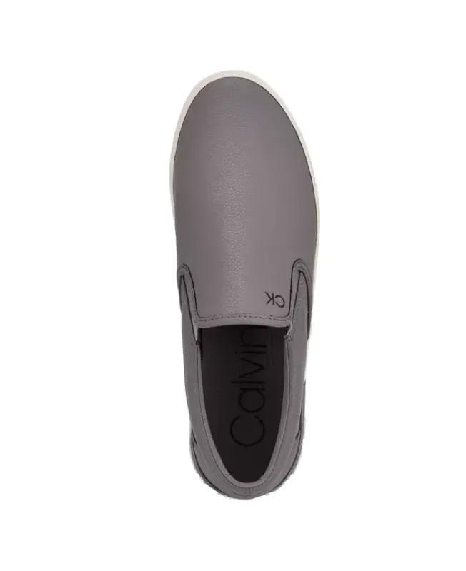 Men's Ryor Casual Slip-On Sneakers-Gray - 4