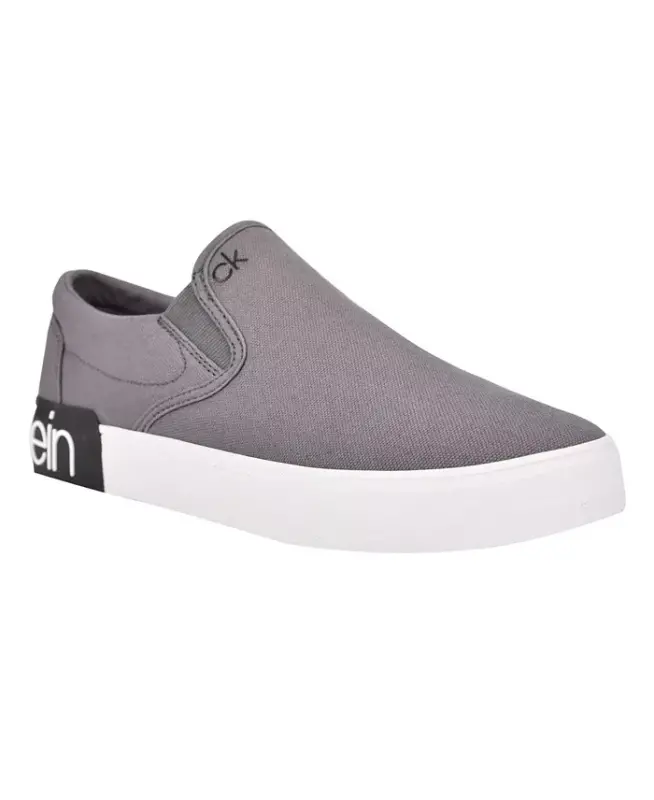 Men's Ryor Casual Slip-On Sneakers-Slate - 1