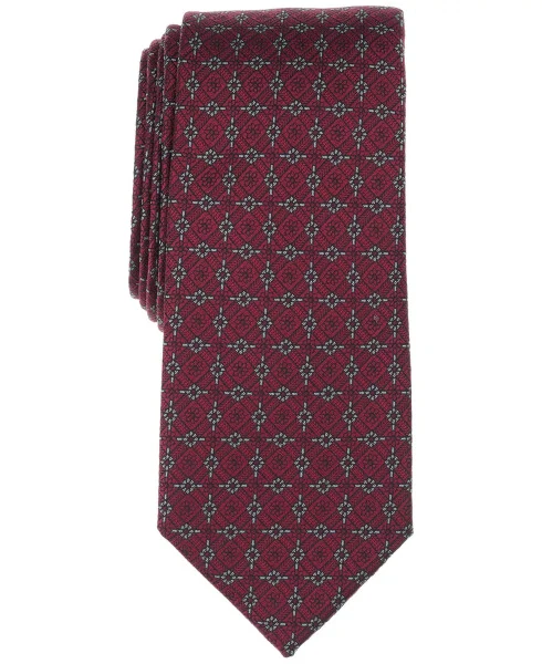 Men's Salton Geo-Pattern Tie, Exclusively at Modazone - ALFANI