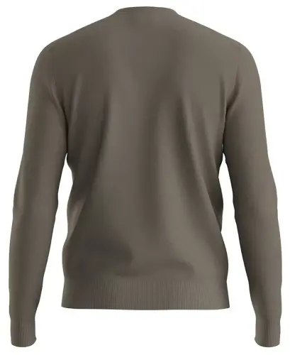 Men's San Cassius Logo Sweater, Created for Modazone - Medium Gray - HUGO BOSS (1)