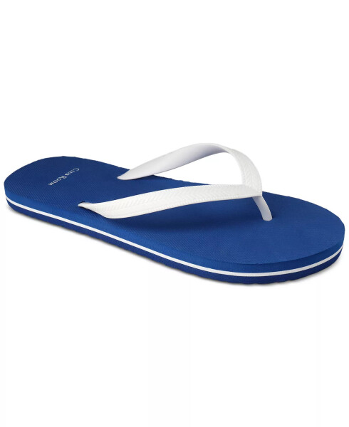 Men's Santino Flip-Flop Sandal, Created for Modazone Cobalt - 1