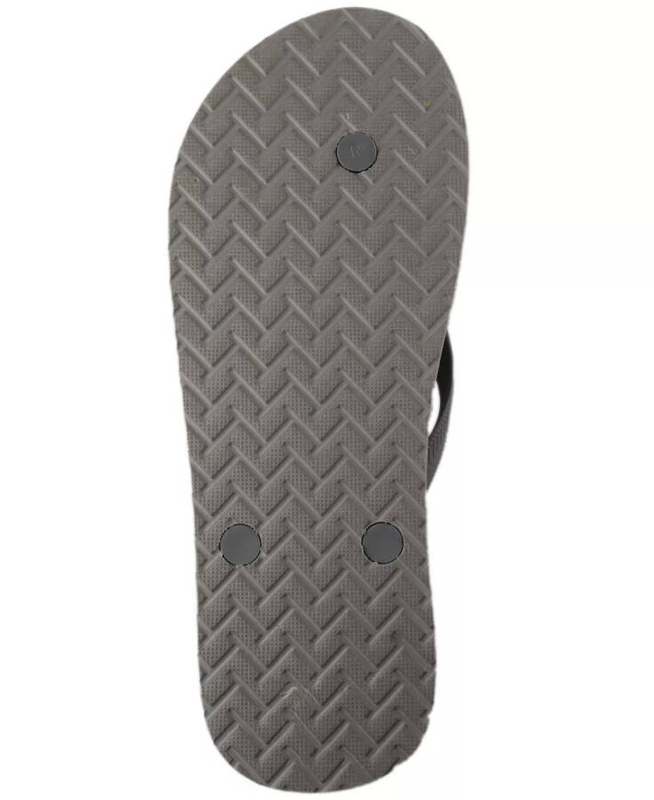 Men's Santino Flip-Flop Sandal, Created for Modazone Grey Palm - 6