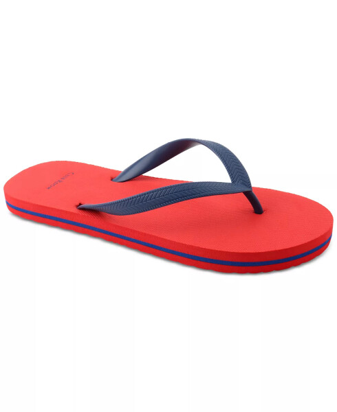 Men's Santino Flip-Flop Sandal, Created for Modazone Red - 4