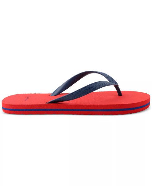 Men's Santino Flip-Flop Sandal, Created for Modazone Red - 5