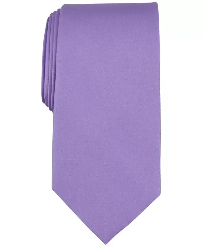 Men's Sapphire Solid Tie - 1