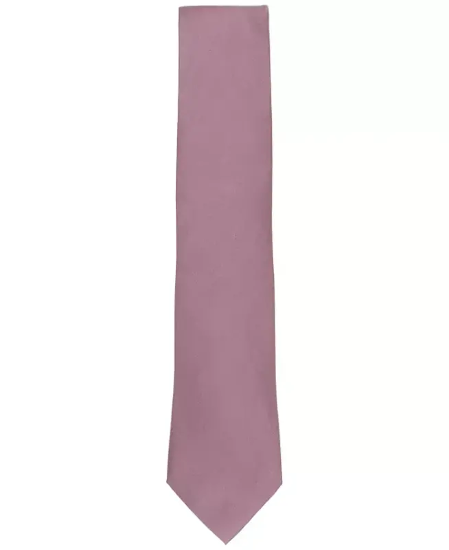 Men's Sapphire Solid Tie - Rose - 2