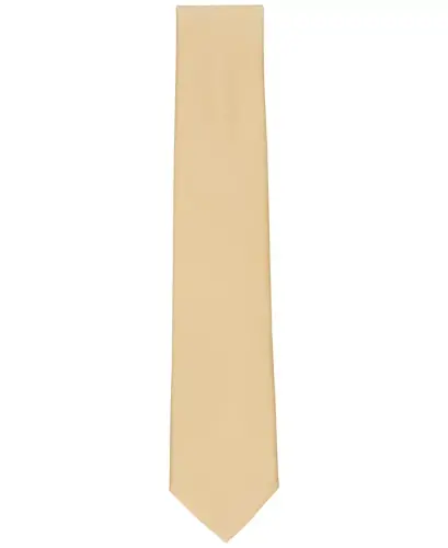 Men's Sapphire Solid Tie-Yellow - 2