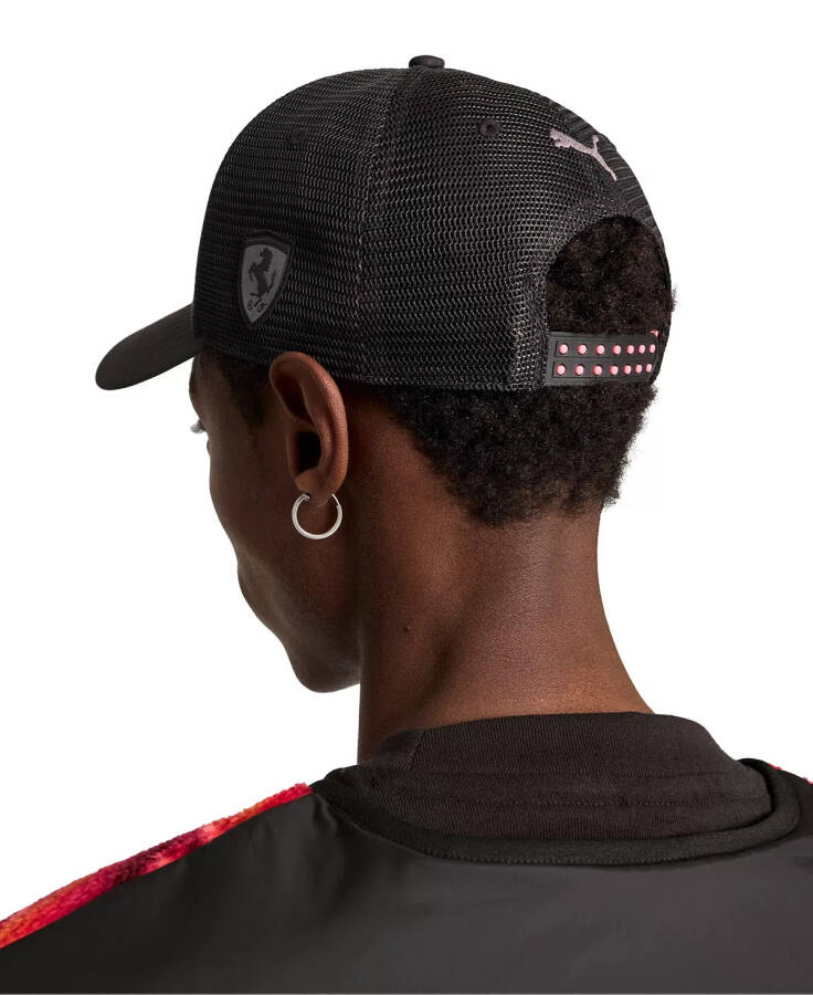 Men's Scuderia Ferrari Printed Snapback Hat Black - 2