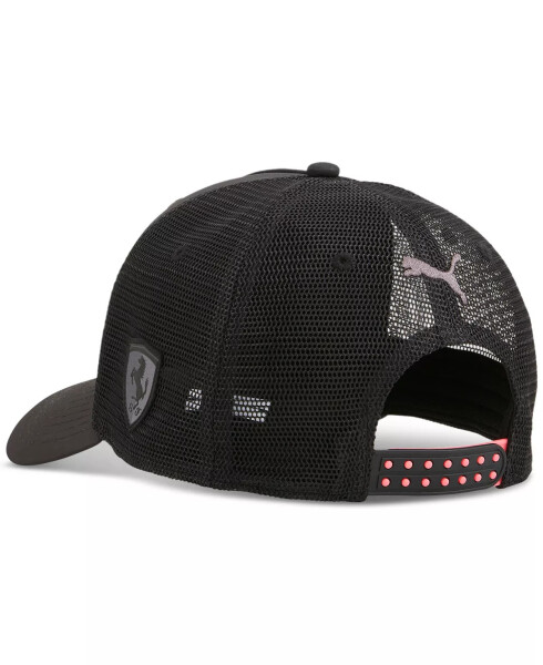 Men's Scuderia Ferrari Printed Snapback Hat Black - 3