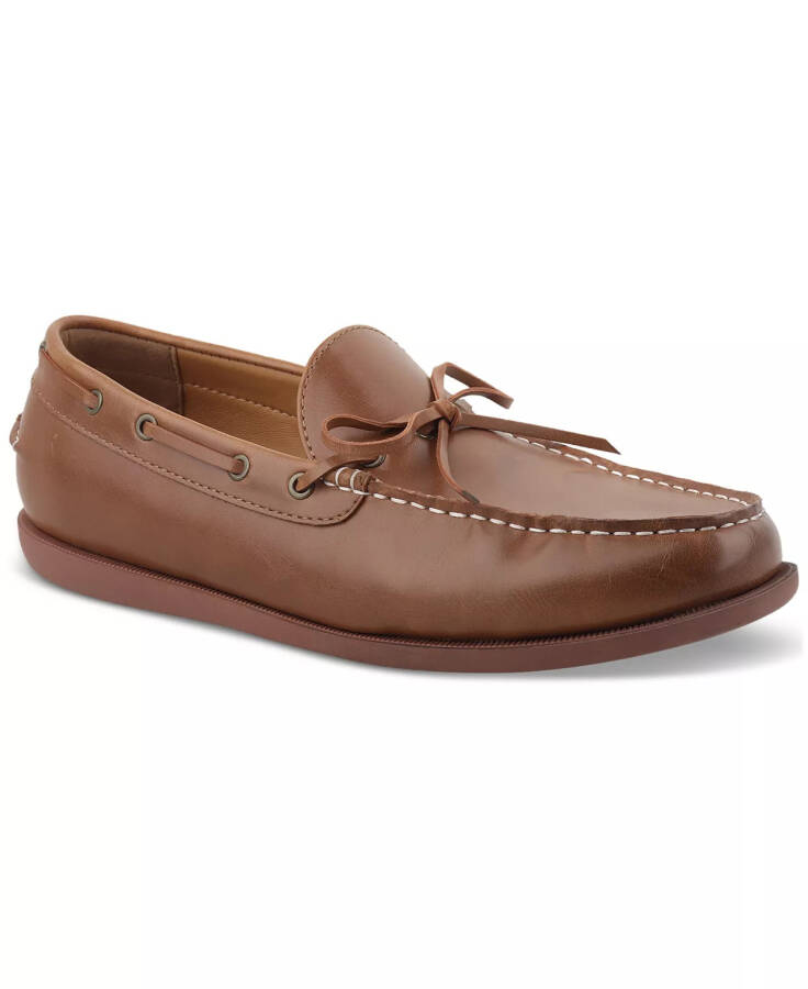 Men's Sean Boat Shoe, Created for Modazone Cognac - 6