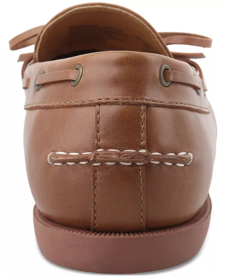 Men's Sean Boat Shoe, Created for Modazone Cognac - 8