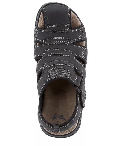 Men's Searose Closed-Toe Fisherman Sandals Black - 5