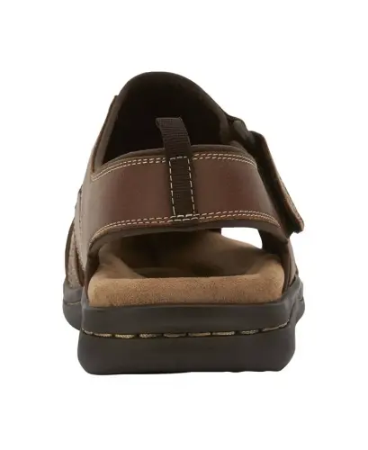 Men's Searose Closed-Toe Fisherman Sandals - Rust - 3
