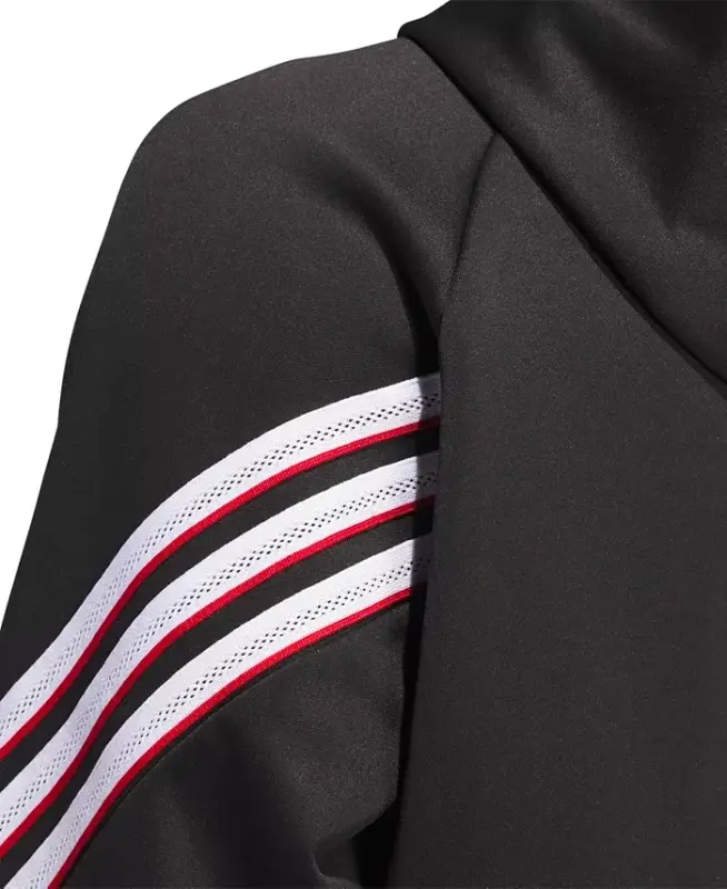 Men's Select Foundation Fleece Basketball Hoodie-Black, White - 4