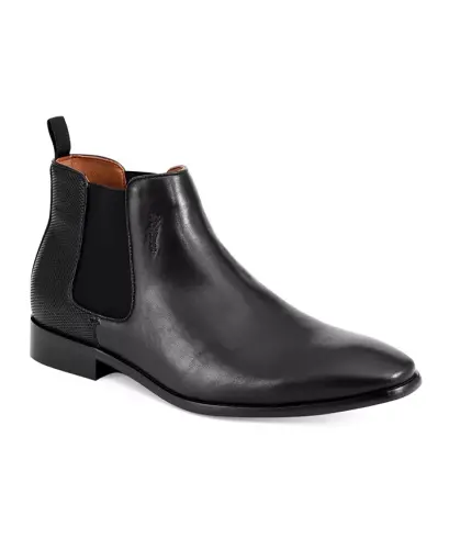 Men's Sesame Chelsea Dress Boots - Black 