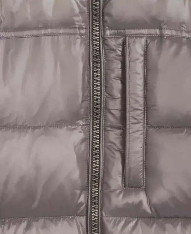 Men's Shine Puffer Jacket-Smoke - 6