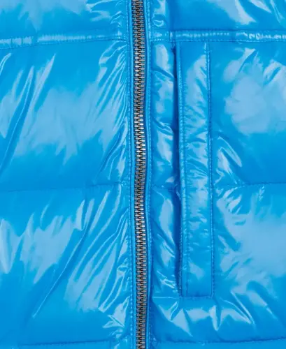 Men's Shine Puffer Jacket-True Blue - 4