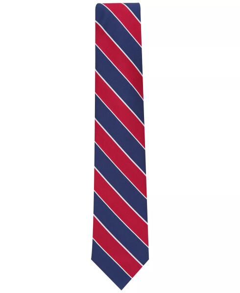 Men's Shore Stripe Tie, Created for Modazone Red - 2