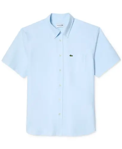 Men's Short Sleeve Button-Down Oxford Shirt - 3