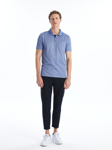 Men's Short Sleeve Cotton Polo Shirt - 3