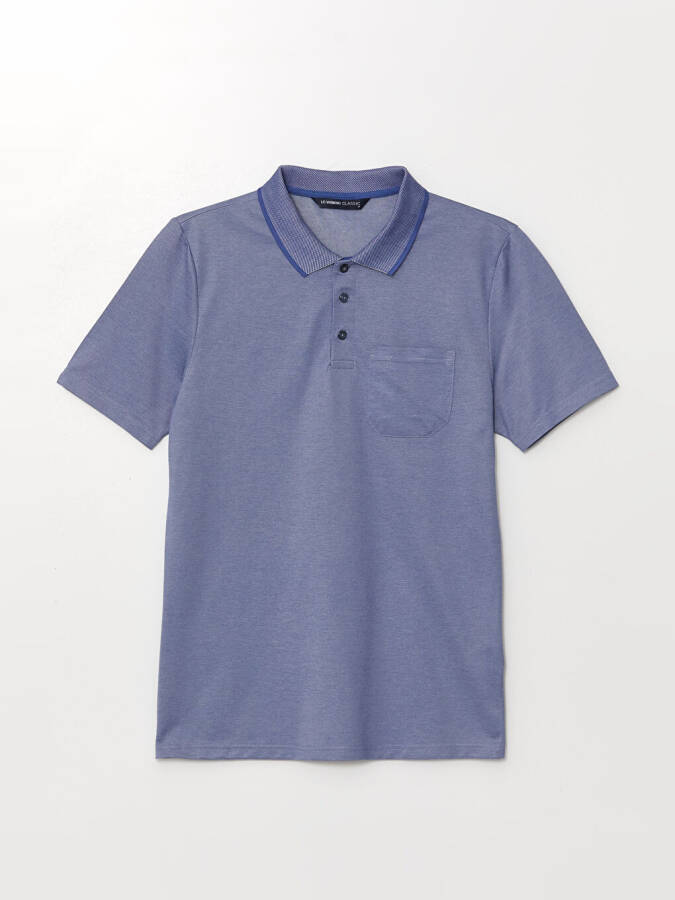 Men's Short Sleeve Cotton Polo Shirt - 6