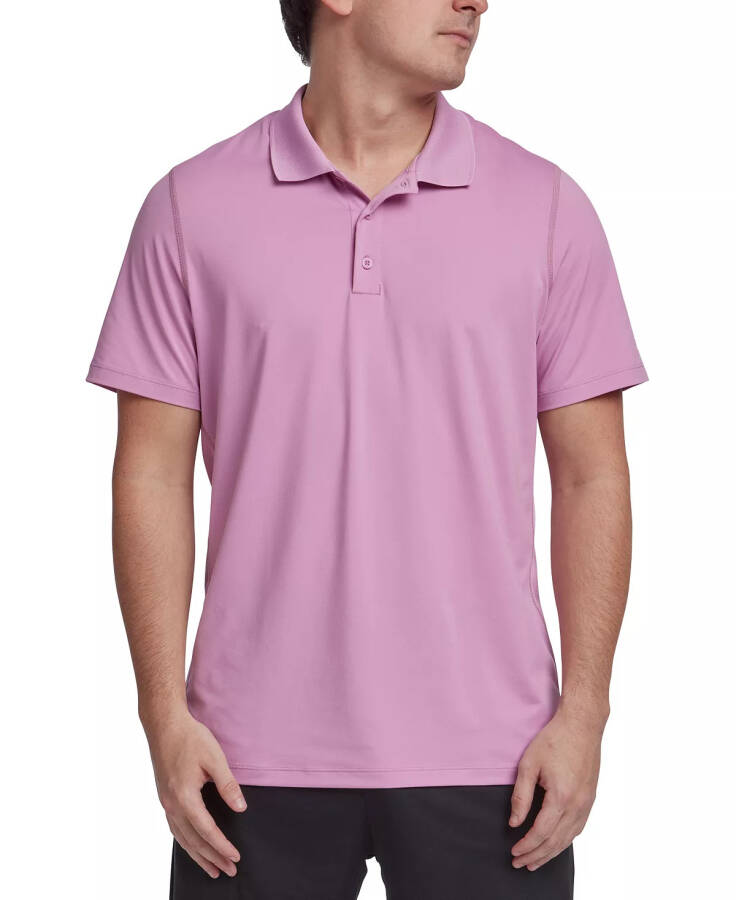 Men's Short Sleeve Performance Training Polo Shirt Jasmine Pink - 1