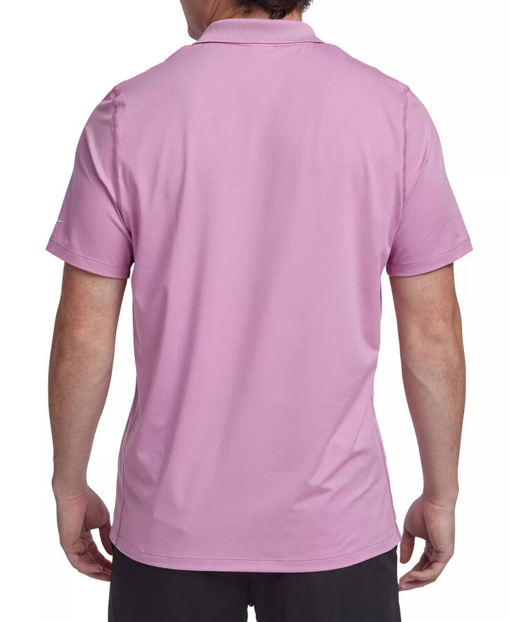 Men's Short Sleeve Performance Training Polo Shirt Jasmine Pink - 2