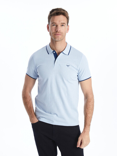 Men's Short Sleeve Piqué Polo Shirt - 9