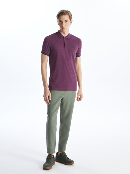 Men's Short Sleeve Pique Polo Shirt - 10