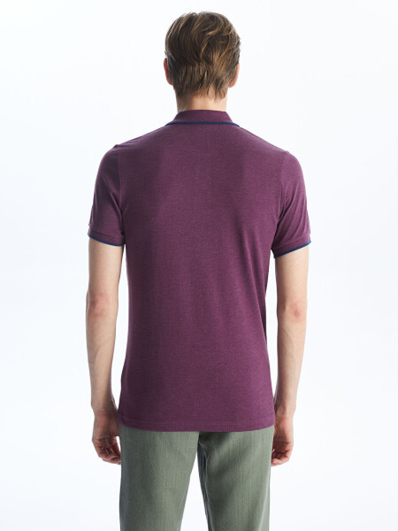 Men's Short Sleeve Pique Polo Shirt - 5