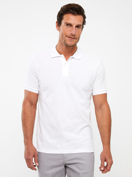 Men's Short Sleeve Piqué Polo Shirt - 8