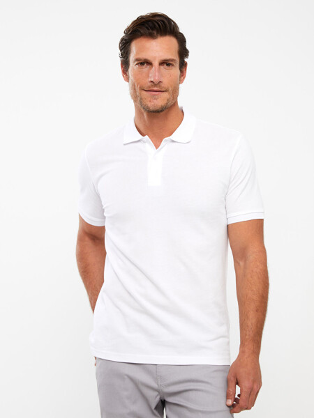 Men's Short Sleeve Piqué Polo Shirt - 9