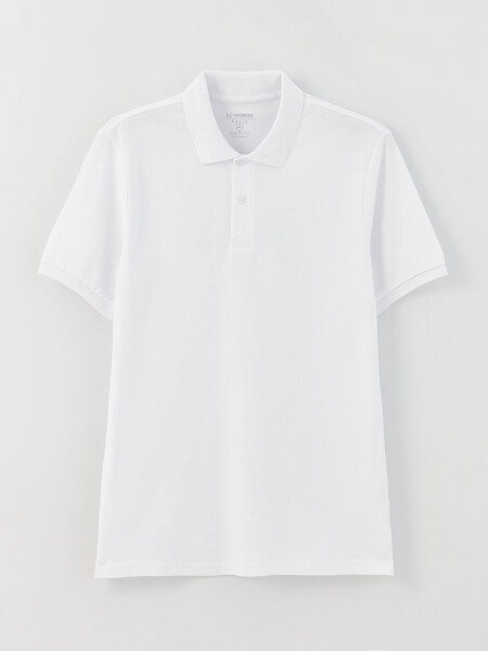 Men's Short Sleeve Piqué Polo Shirt - 6