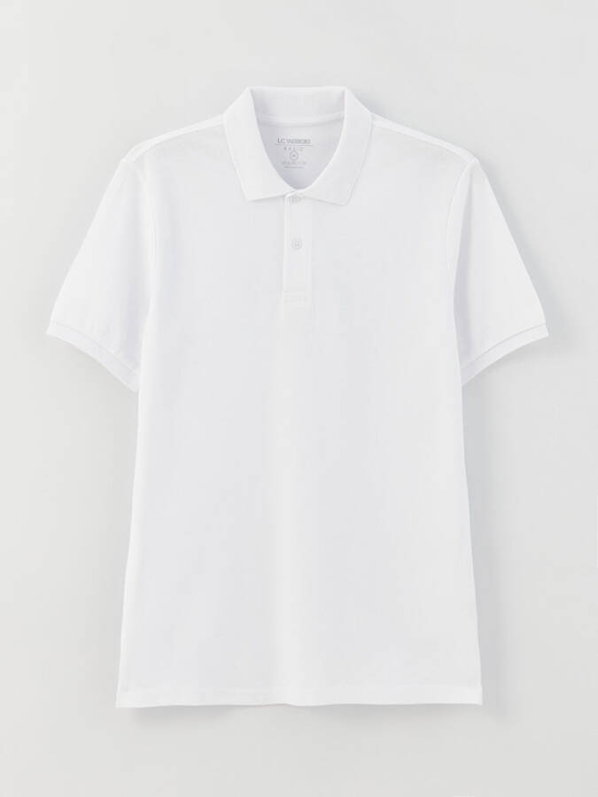 Men's Short Sleeve Piqué Polo Shirt - 6