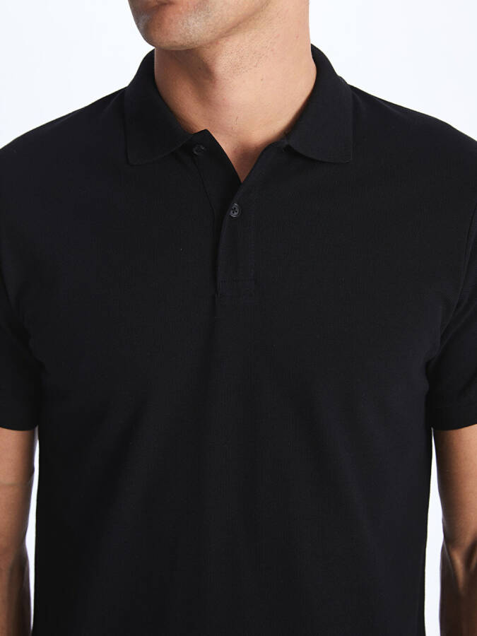 Men's Short Sleeve Piqué Polo Shirt - 7