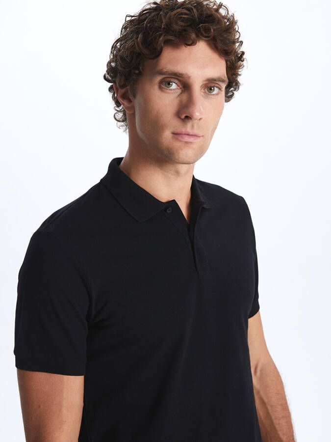 Men's Short Sleeve Piqué Polo Shirt - 22