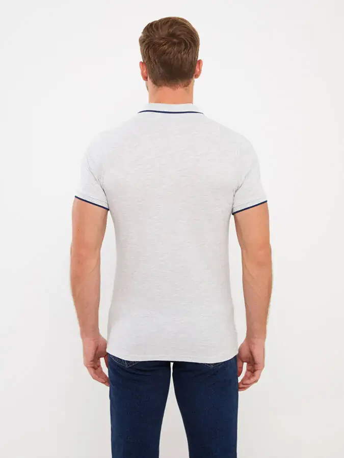 Men's Short Sleeve Piqué Polo Shirt - 12