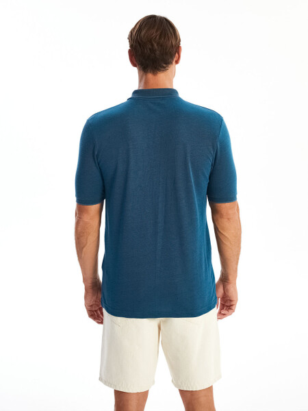 Men's Short Sleeve Polo Shirt - 4