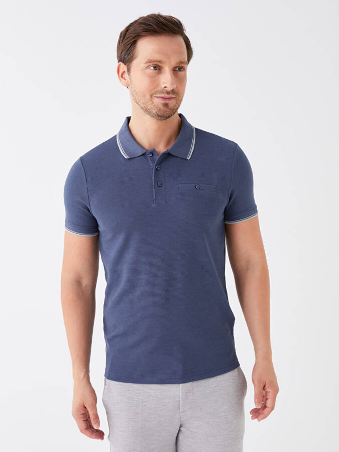 Men's Short Sleeve Polo Shirt - 9