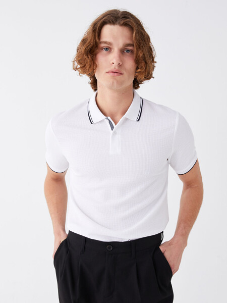 Men's Short Sleeve Polo Shirt - 2