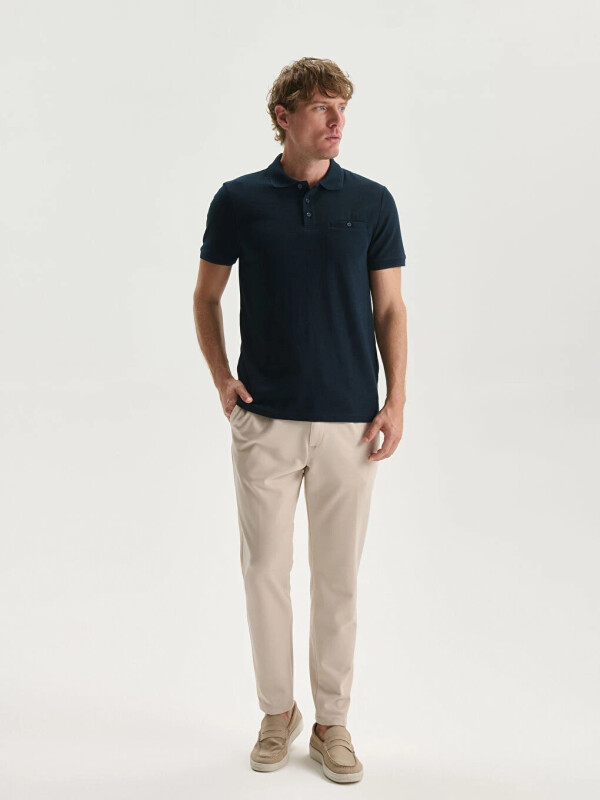 Men's Short Sleeve Polo Shirt - LC WAIKIKI
