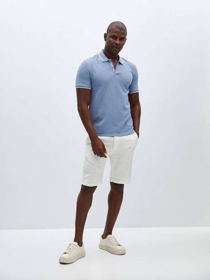 Men's Short Sleeve Polo Shirt - 3